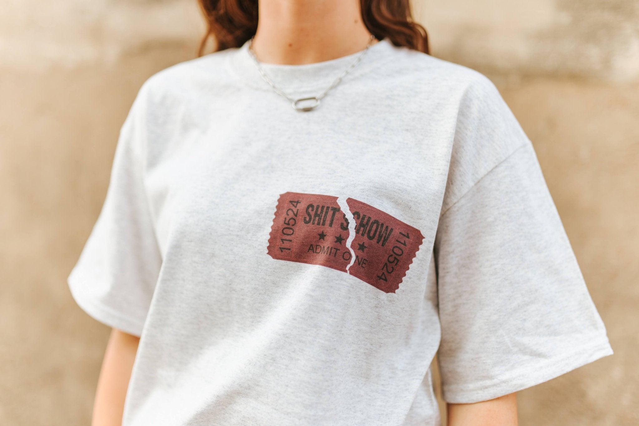 Take The High Road Graphic TeeOatmealS