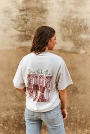 Take The High Road Graphic TeeOatmealS