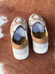 Tan Aztec Slip On Sneakers6