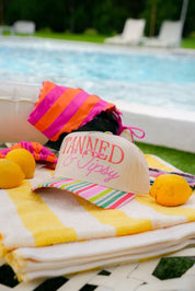 Tanned & Tipsy Embroidered Trucker Hat