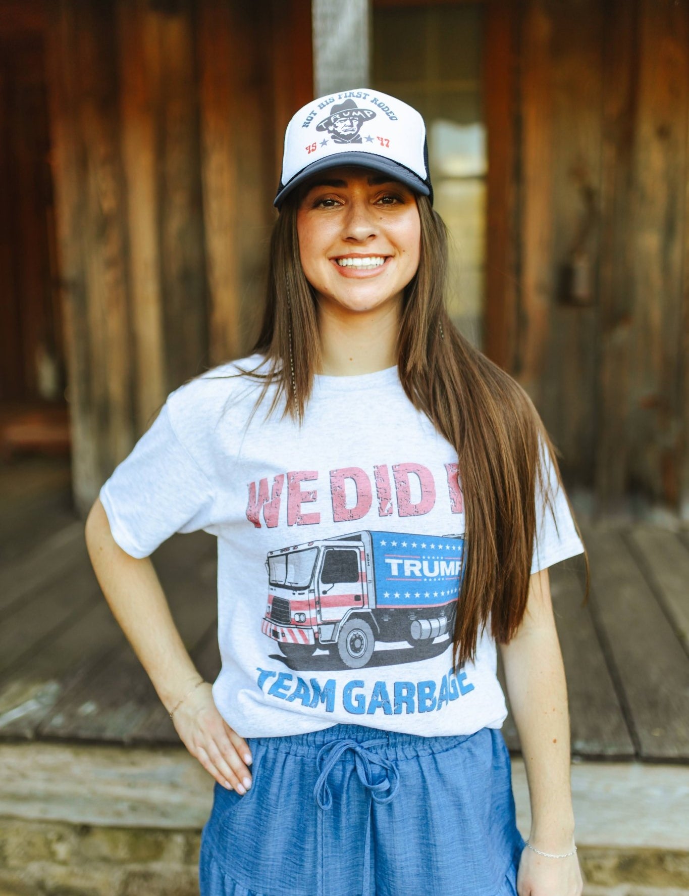 Team Garbage Trump Graphic TeeAshS