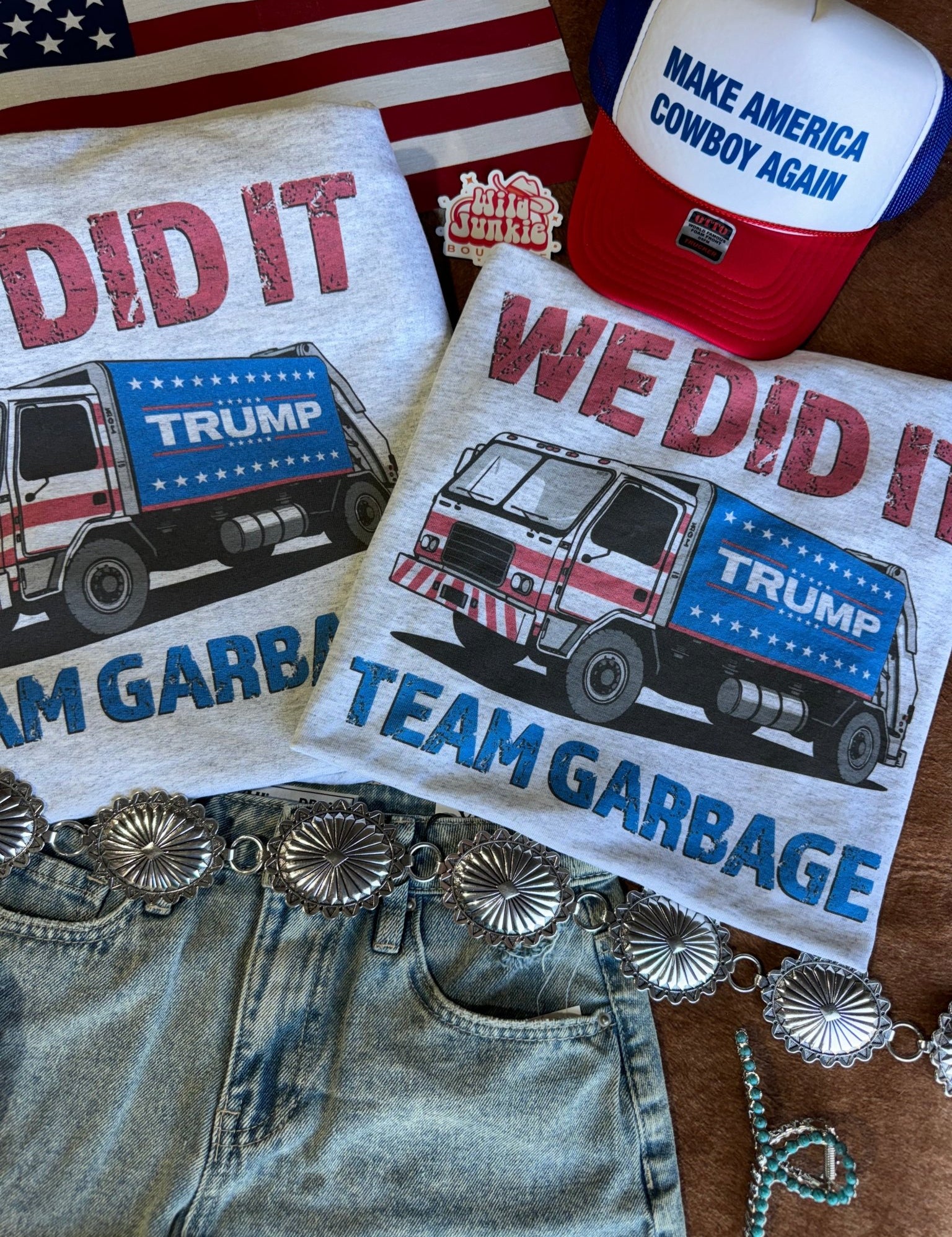 Team Garbage Trump Graphic TeeAshS