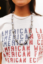The Blue Willow Pearl Necklace