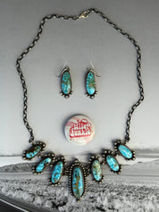 The Bridger Turquoise Jewelry Set