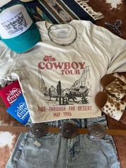 The Cowboy Tour Graphic TeeNaturalS