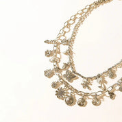 The Delilah Charmer Silver Necklace