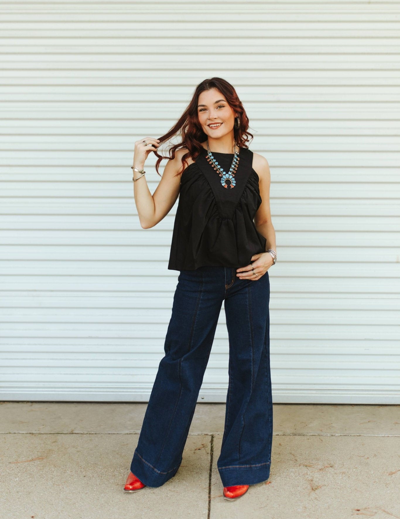 The Lulita Wide Leg Jeans1