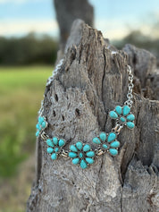 The Montana Faux Turquoise Necklace