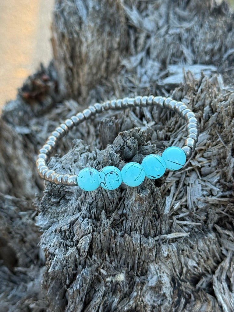 The Odessa Turquoise Stretch Bracelet