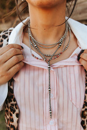 The Pink Horizon Chain Necklace