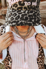 The Pink Horizon Chain Necklace