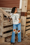 The Round Up Distressed JeanBlue Denim1