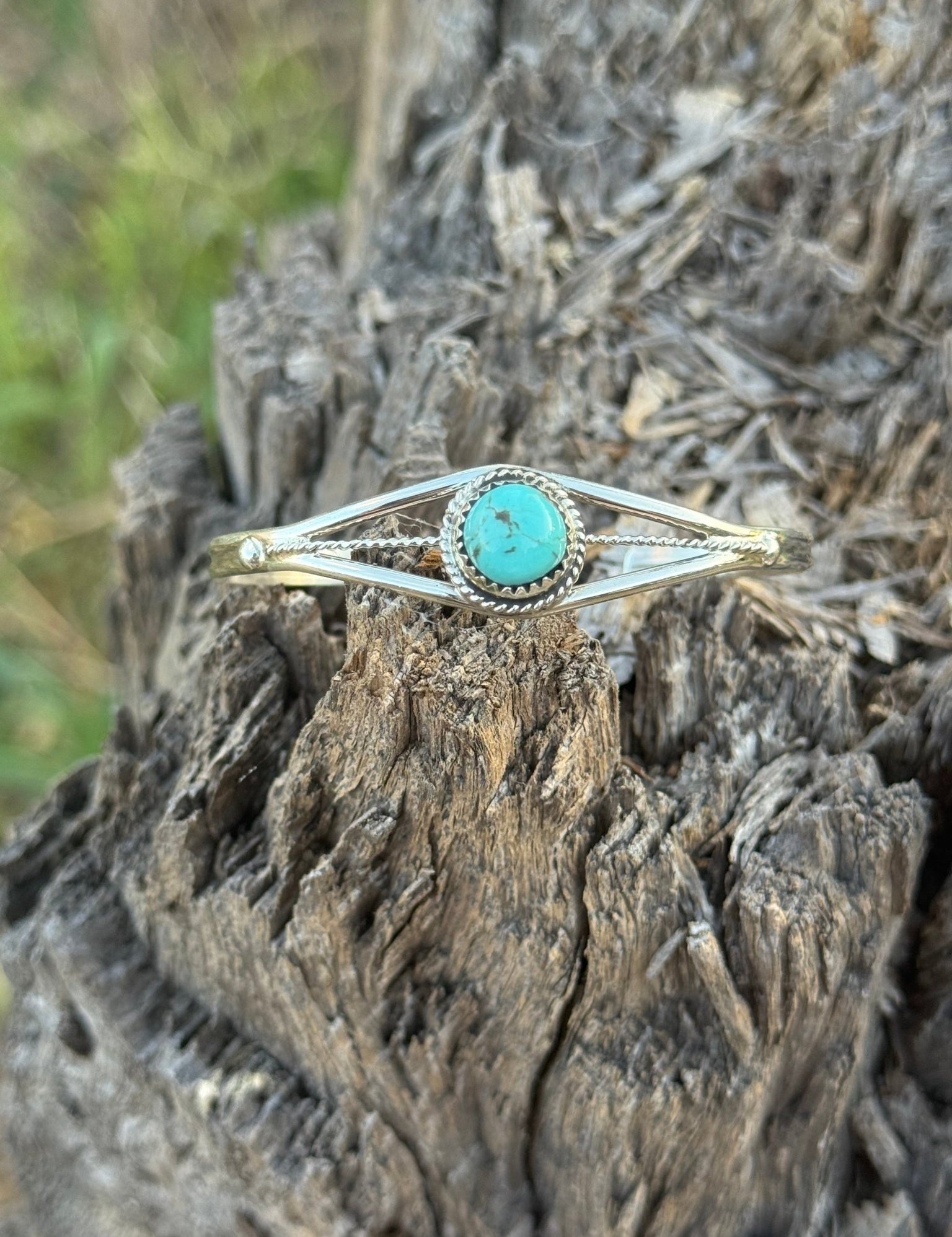 The Seer Authentic Turquoise Cuff Bracelet