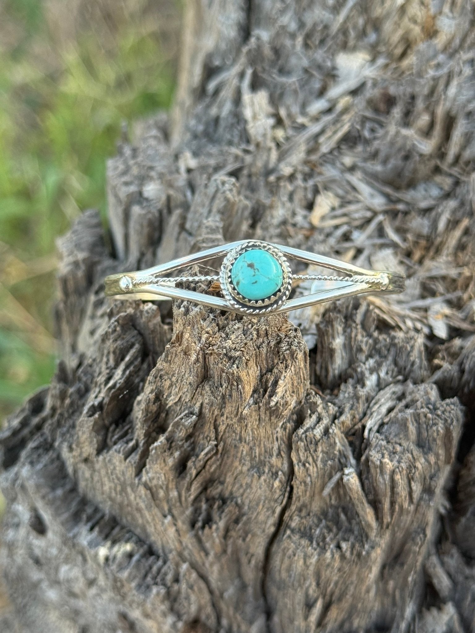 The Seer Authentic Turquoise Cuff Bracelet