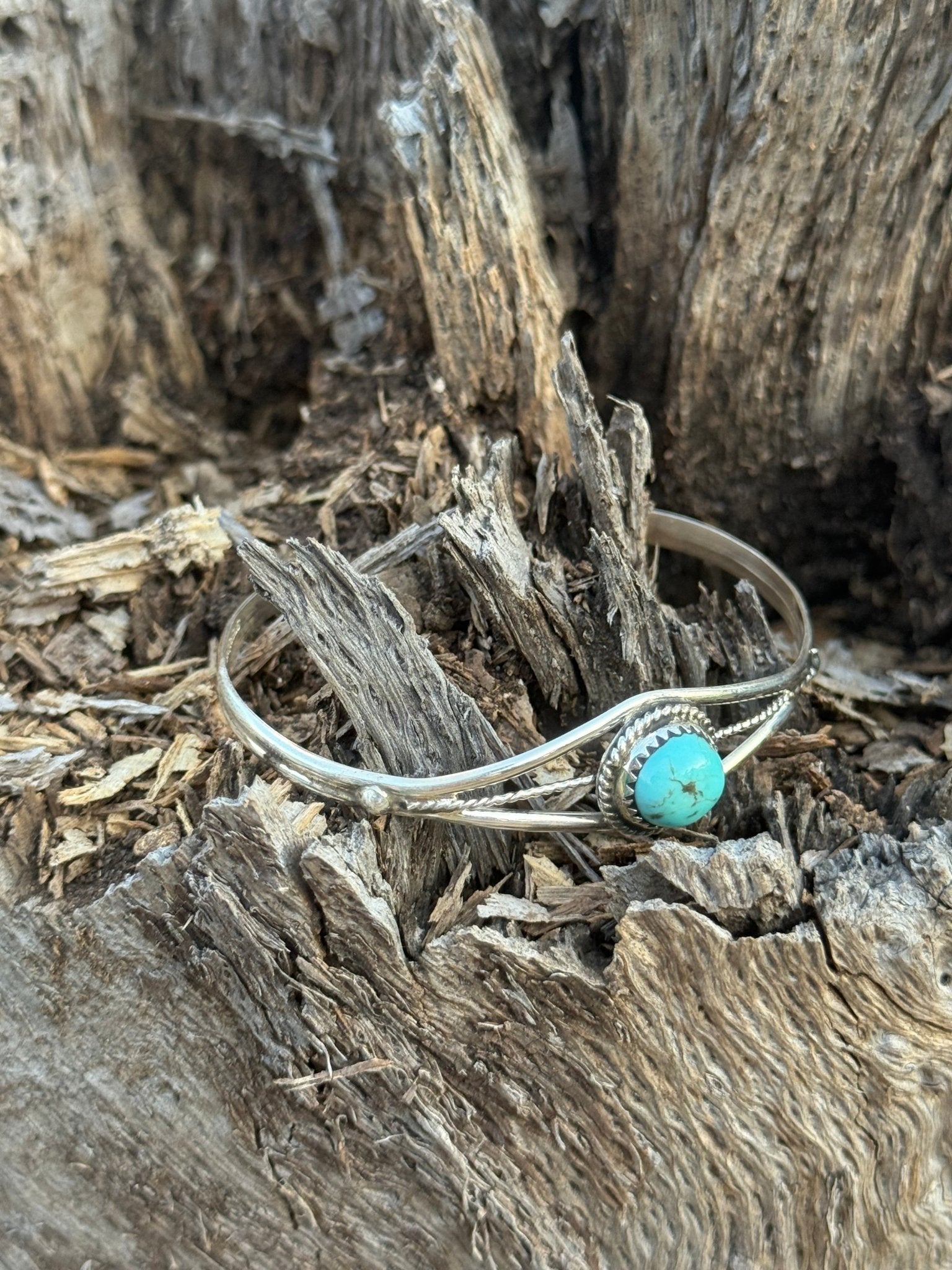 The Seer Authentic Turquoise Cuff Bracelet