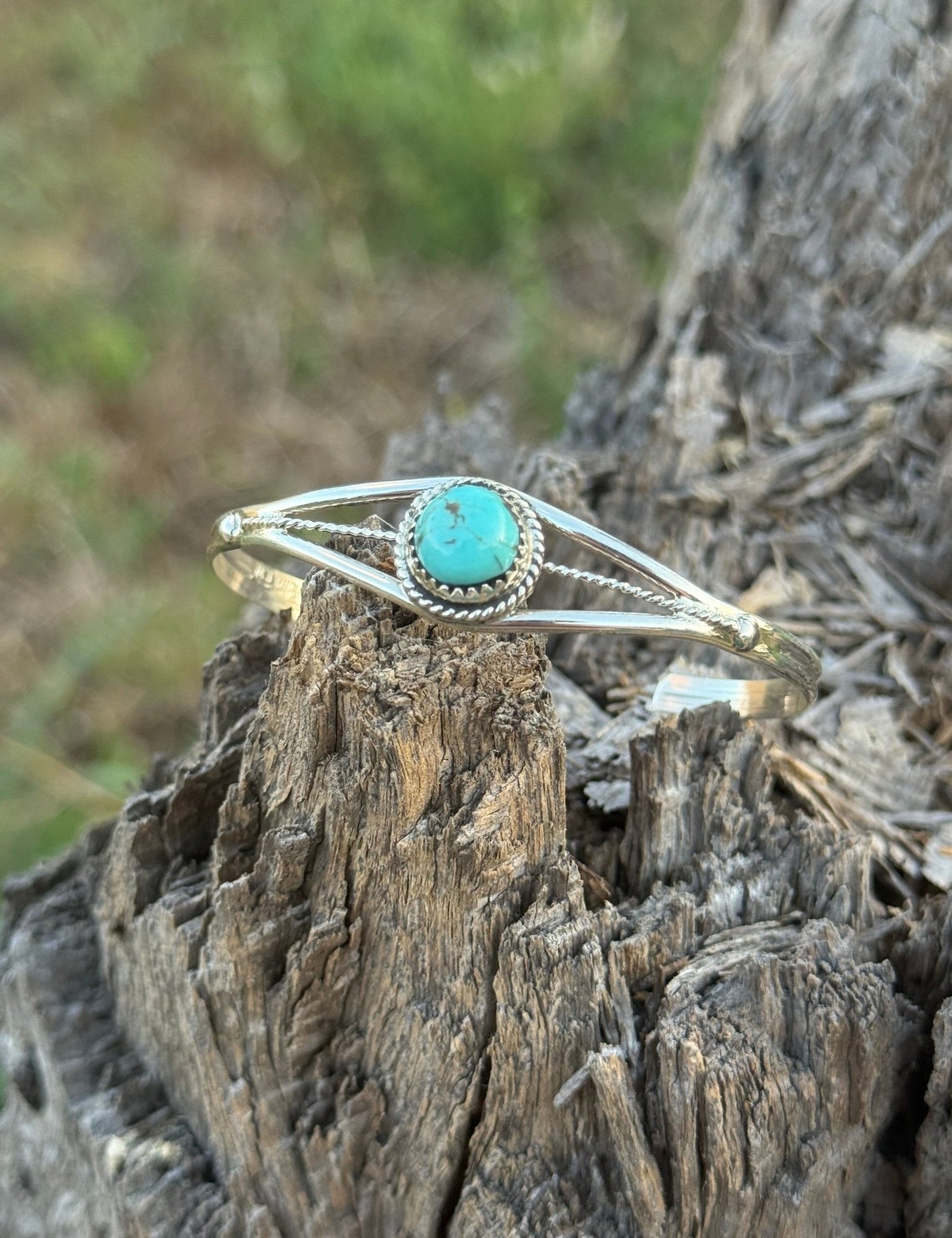 The Seer Authentic Turquoise Cuff Bracelet