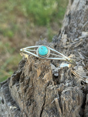 The Seer Authentic Turquoise Cuff Bracelet
