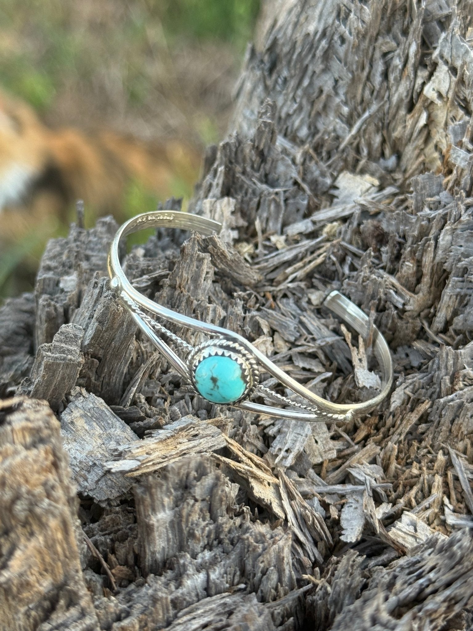 The Seer Authentic Turquoise Cuff Bracelet