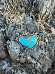 The Sierra Turquoise Stone Chain Necklace