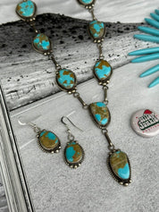 The Turquoise Legacy Necklace And Earring Set