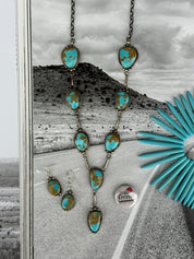 The Turquoise Legacy Necklace And Earring Set