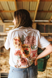 The World Needs More Cowgirls Oversized Graphic TeeS/M