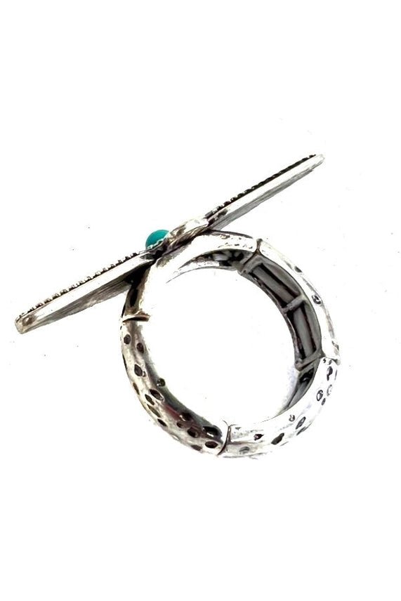 Thunderbird Turquoise Stretch Ring