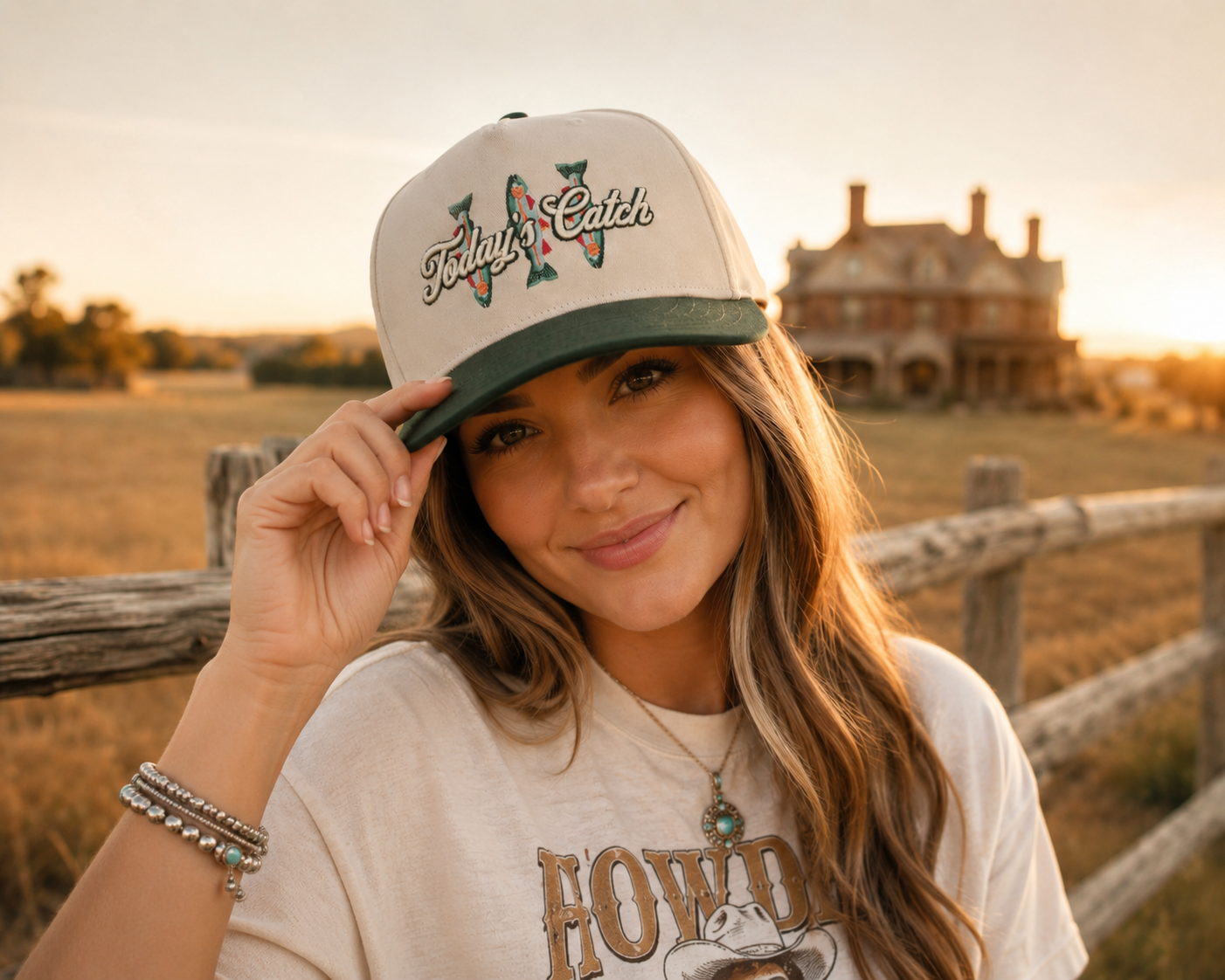 Today's Catch Embroidered Trucker Hat