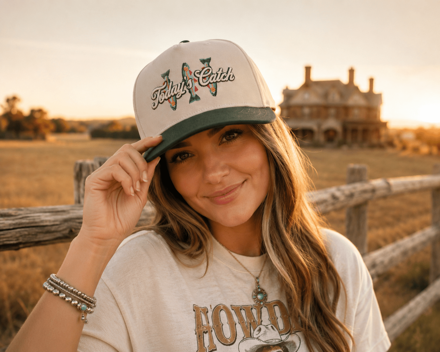 Today's Catch Embroidered Trucker Hat