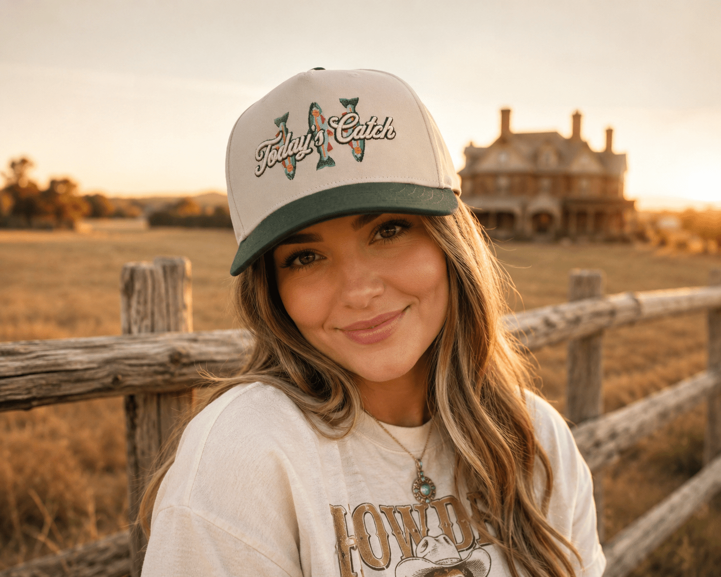 Today's Catch Embroidered Trucker Hat