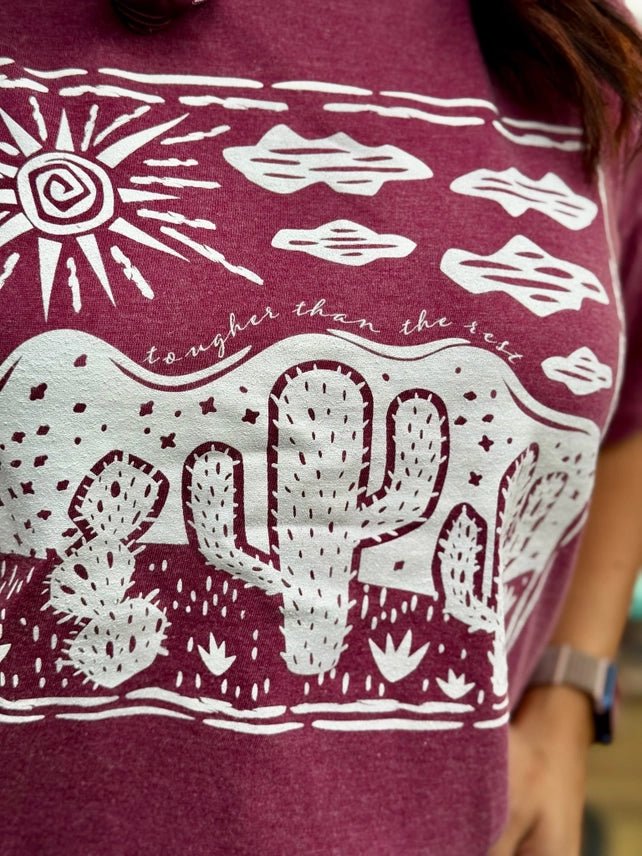 Tougher Than The Rest Cactus Graphic TeeS