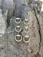 Trio Snaffle Bit Dangle Earrings
