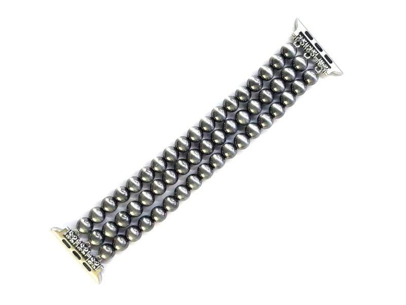 Triple Strand Pearl Apple Watch Band