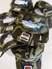 Trout Camo Patch Trucker Hat