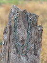 Turquoise and Pearl 2 - Layer Necklace