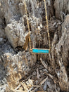 Turquoise Bar Gold Chain Necklace