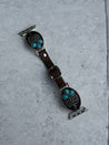 Turquoise Boot Stitch Apple Watch Band