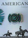 Turquoise Cluster Belt Buckle