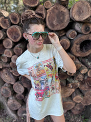 Turquoise Glam Sunglasses