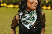 Turquoise Jewels Wild Rag