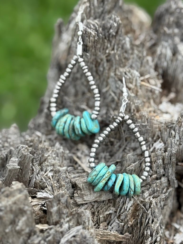 Turquoise Kingsville Dangle Earrings