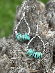 Turquoise Kingsville Dangle Earrings