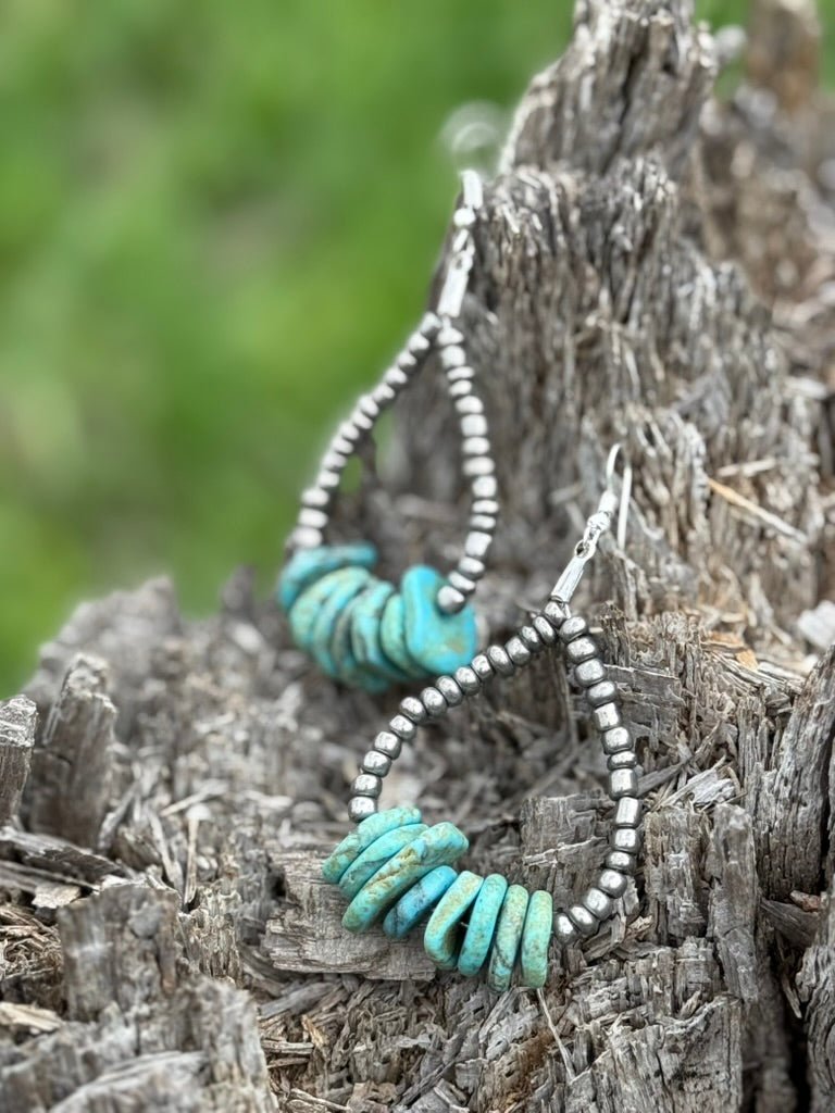 Turquoise Kingsville Dangle Earrings