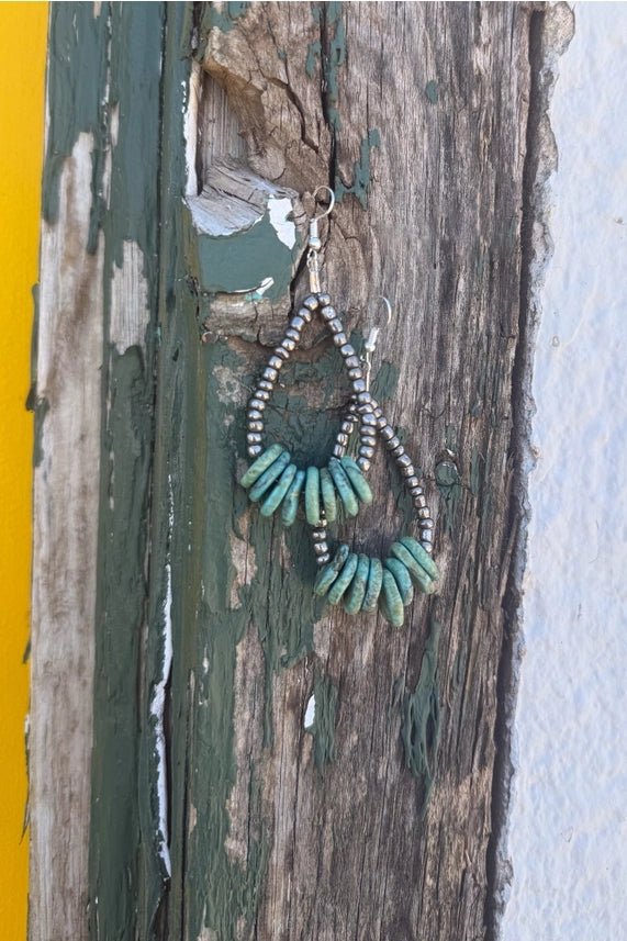 Turquoise Kingsville Dangle Earrings