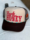 Turquoise Nuggets Gold Trucker Hat Chain