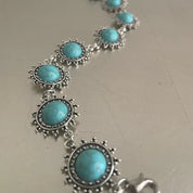 Turquoise Spurs Hat Chain