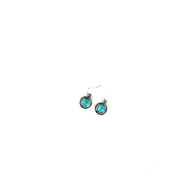 Turquoise Trail Dangle Earrings