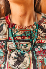 Turquoise Trails Layered Necklace