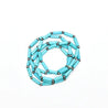 Turquoise Tube Beads & Pearl Bracelet Stack