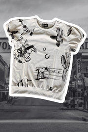 Western Trails Puff Sleeve TopS